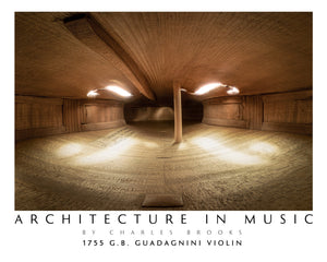 Photo of 1755 G.B. Guadagnini Violin. High Quality Poster. - Giclée Poster Print - Architecture In Music