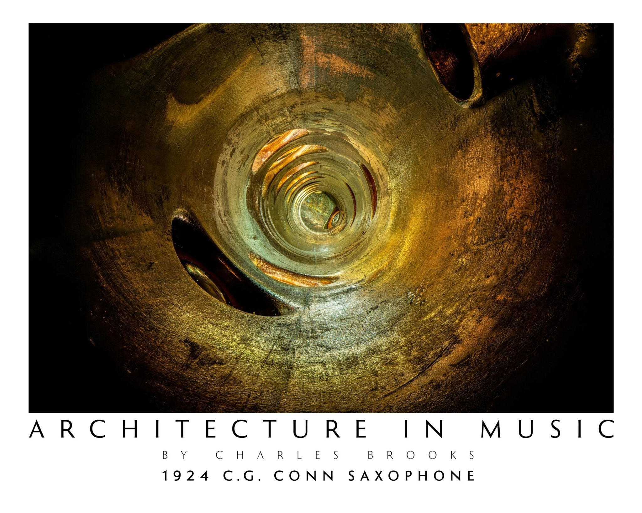 Photo of 1924 CG Conn C-Melody Saxophone. High Quality Poster. - Giclée Poster Print - Architecture In Music
