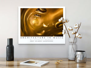 Photo of 2021 Selmer Saxophone. High Quality Poster. - Giclée Poster Print - Architecture In Music