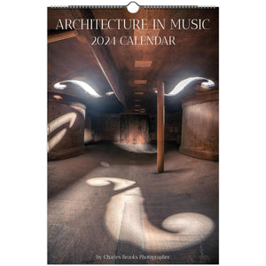 Photo of 2024 Wall Calendar (for USA & Canada) - Print Material - Architecture In Music