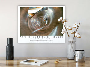 Photo of Alto Flute. High Quality Poster. - Giclée Poster Print - Architecture In Music