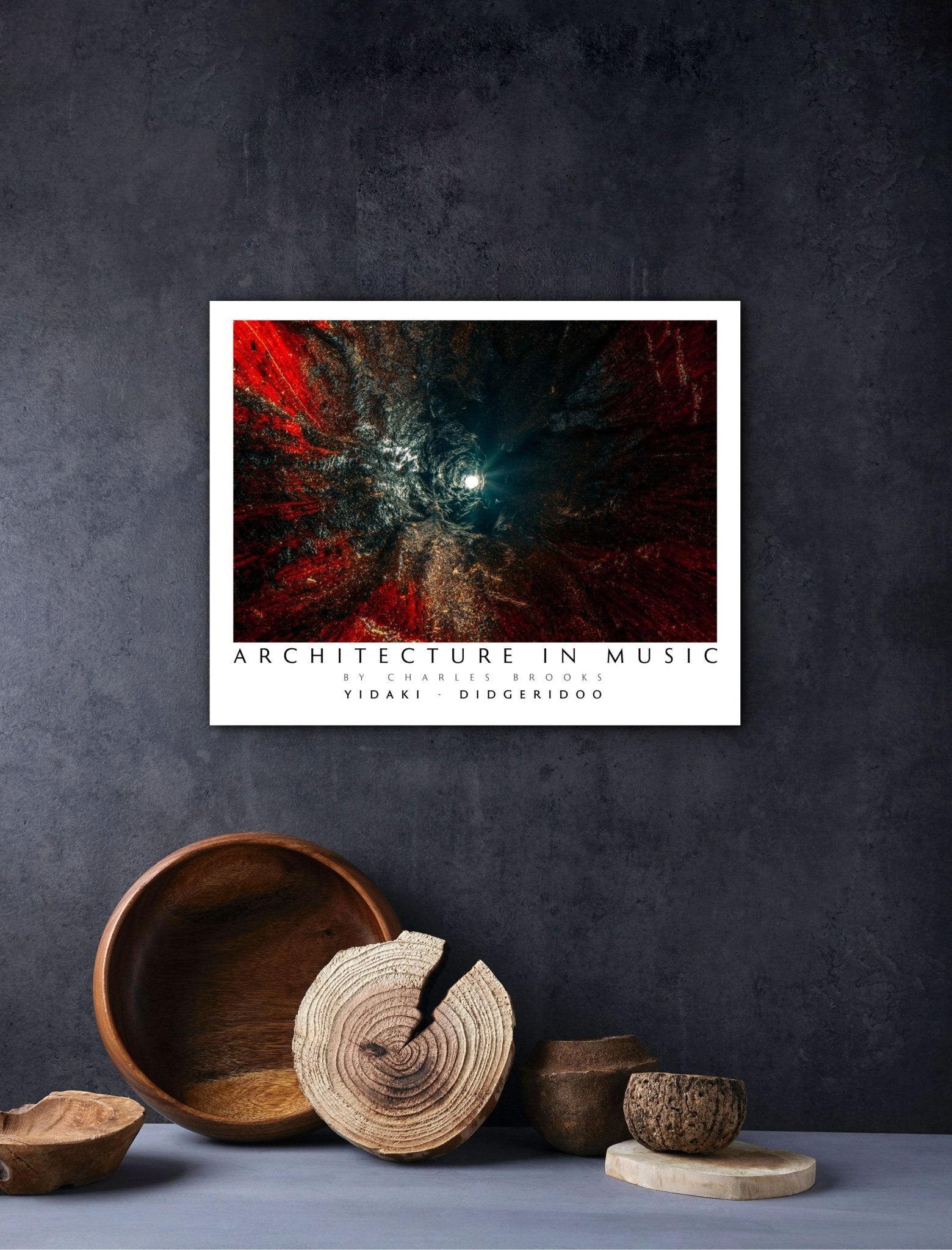 Photo of Australian Yidaki / Didgeridoo. High Quality Poster. - Giclée Poster Print - Architecture In Music
