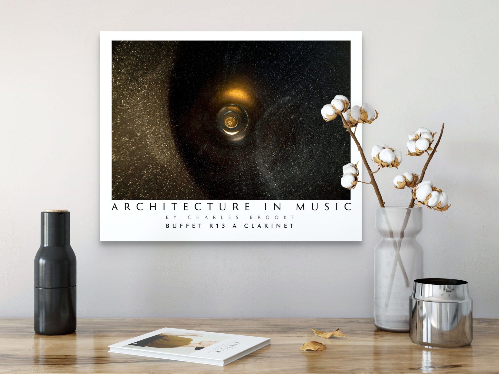 Photo of Buffet R13 A Clarinet, part 1. High Quality Poster. - Giclée Poster Print - Architecture In Music