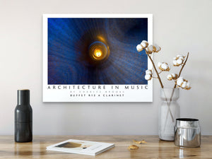 Photo of Buffet R13 A Clarinet, part 2. High Quality Poster. - Giclée Poster Print - Architecture In Music
