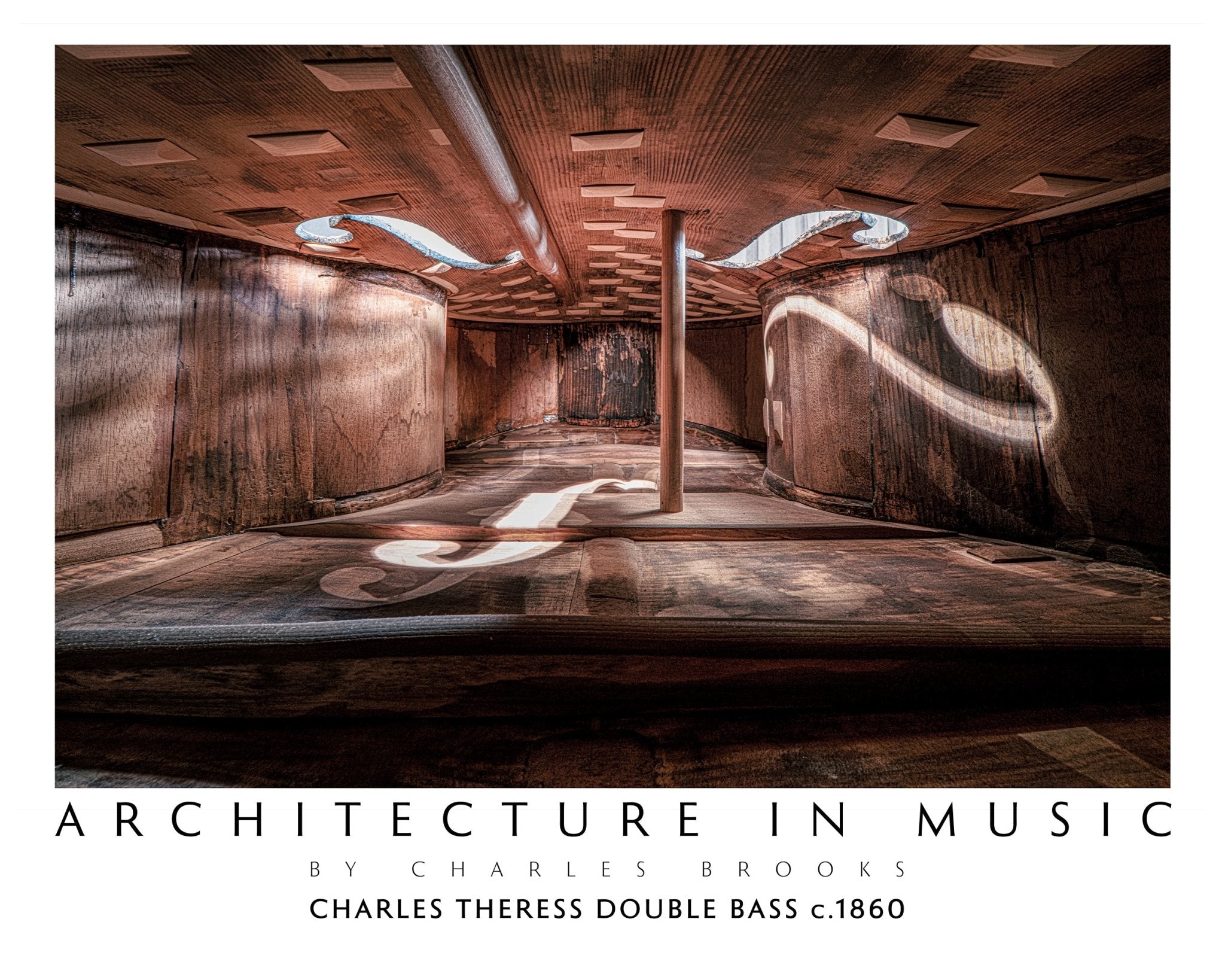 Photo of Charles Theress Double Bass circa 1860. High Quality Poster. - Giclée Poster Print - Architecture In Music