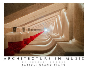 Photo of Fazioli Grand Piano Part 1. High Quality Poster. - Giclée Poster Print - Architecture In Music