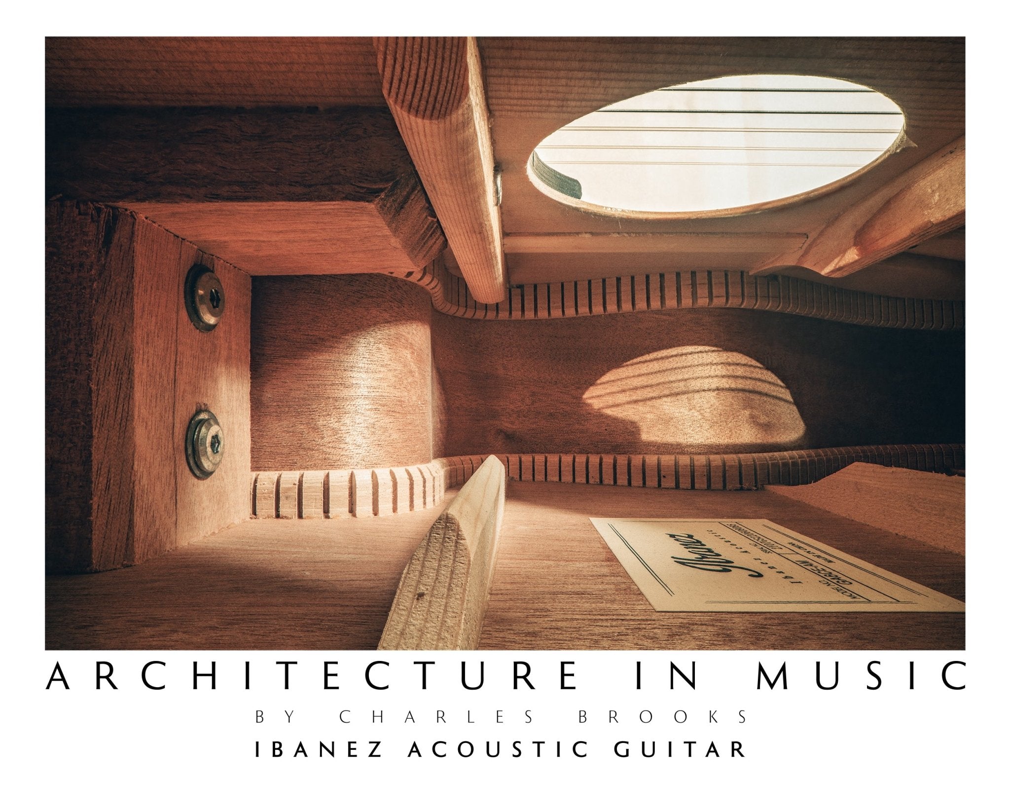 Photo of Ibanez Acoustic Guitar. High Quality Poster. - Giclée Poster Print - Architecture In Music