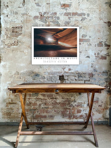 Photo of Inside an Acoustic Guitar, Part 1. High Quality Poster. - Giclée Poster Print - Architecture In Music