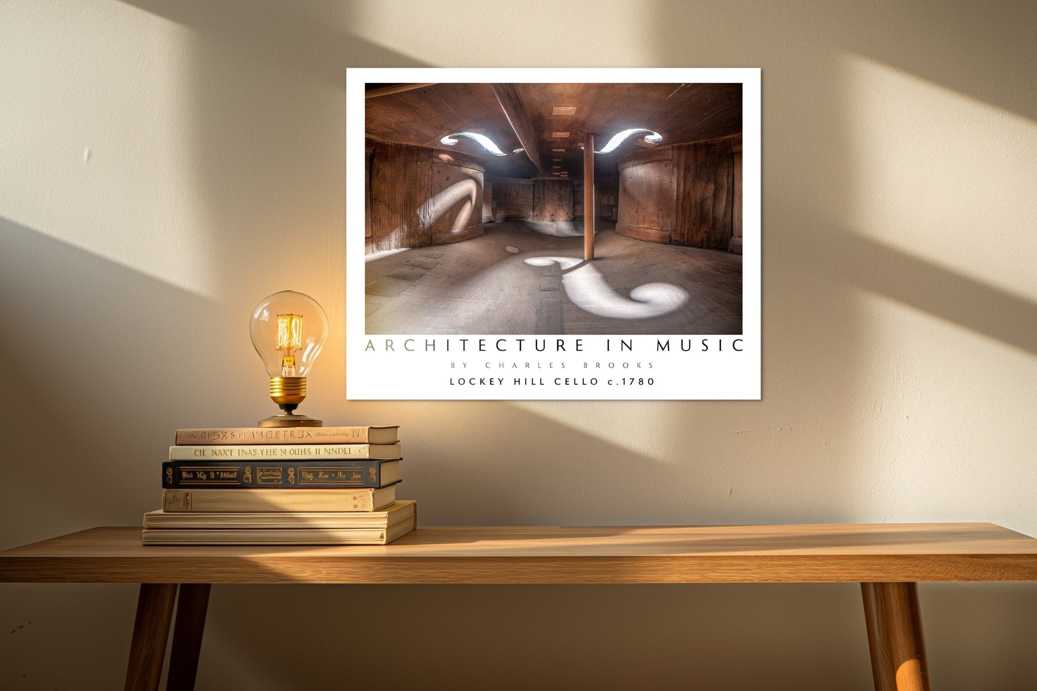 Photo of Lockey Hill Cello Circa 1780, Part 1. High Quality Poster. - Giclée Poster Print - Architecture In Music