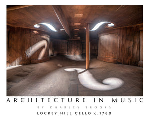 Photo of Lockey Hill Cello Circa 1780, Part 1. High Quality Poster. - Giclée Poster Print - Architecture In Music