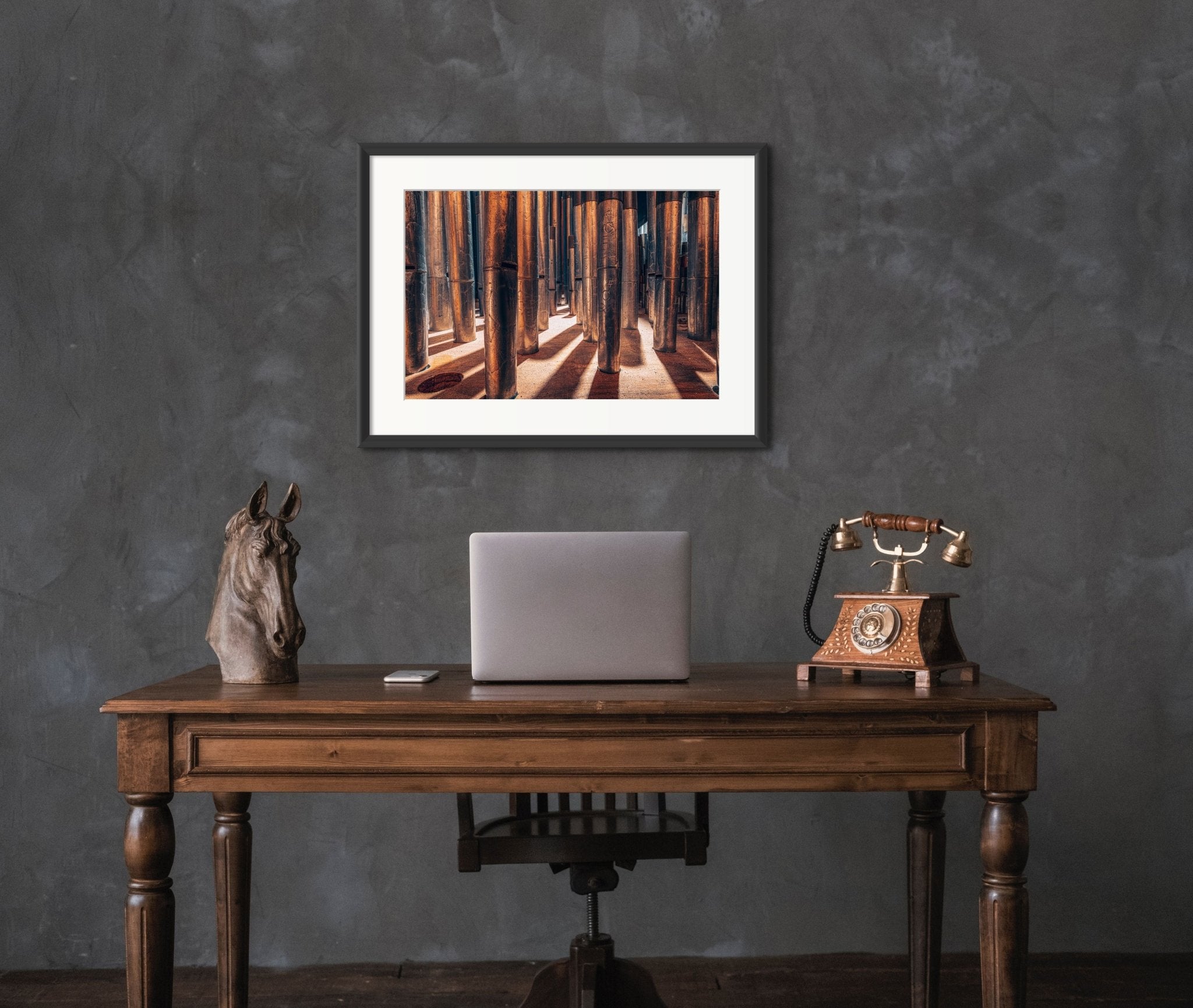 Photo of St Marks Pipe Organ, Part 1. Framed & Signed Limited Edition Museum Quality Print. - Giclée - Architecture In Music