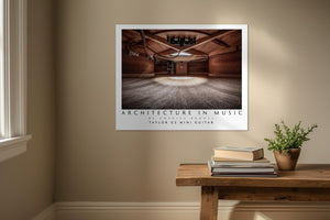 Photo of Taylor GS Mini Guitar. High Quality Poster. - Giclée Poster Print - Architecture In Music