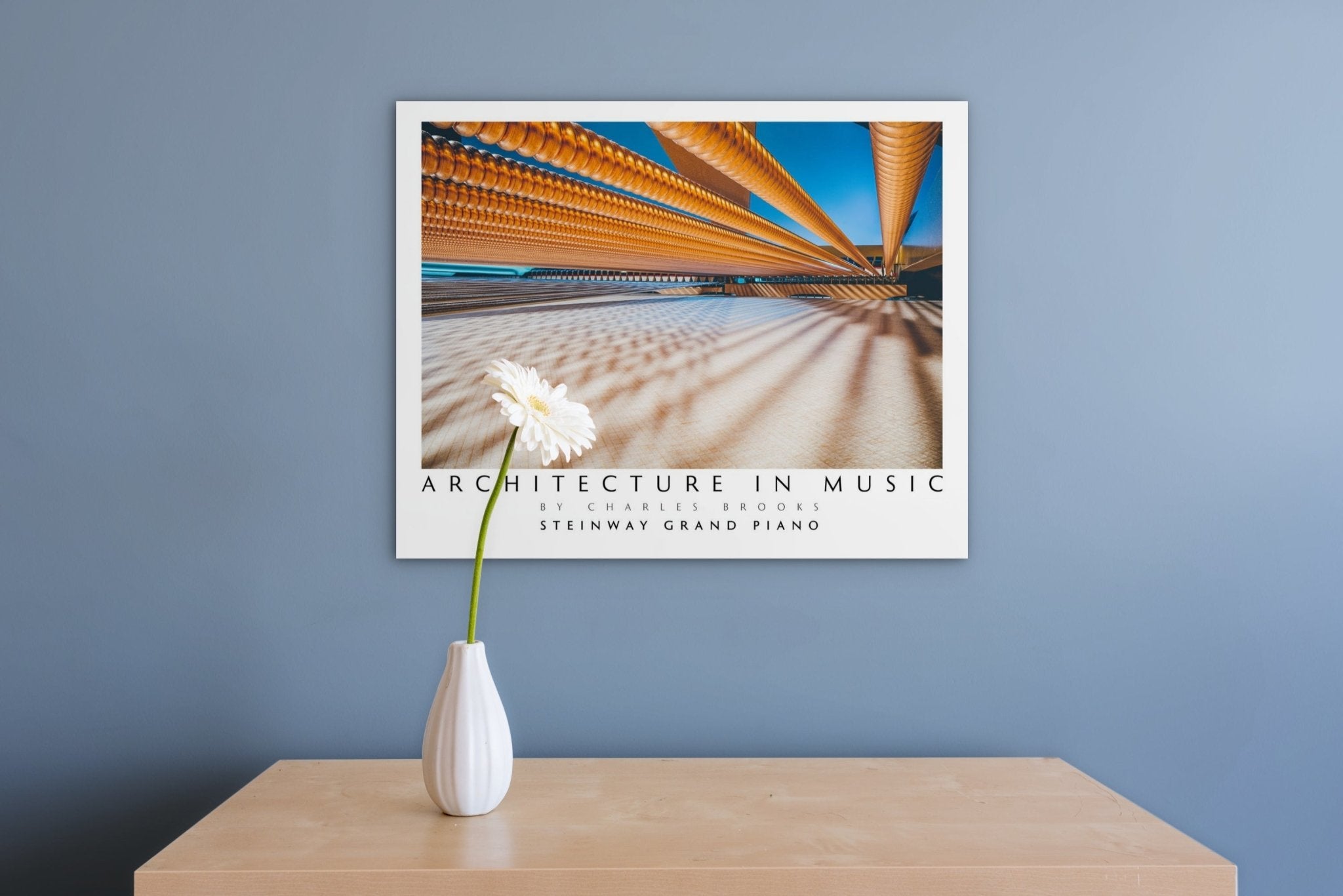 Photo of The Exquisite Architecture of Steinway, Part 7. High Quality Poster. - Giclée Poster Print - Architecture In Music
