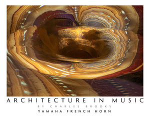 Photo of Yamaha 867d French Horn, Part 1. High Quality Poster. - Giclée Poster Print - Architecture In Music